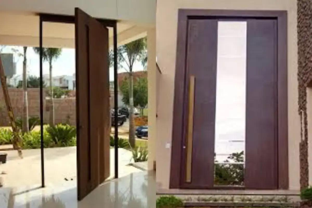 Imagem da porta e sua estética empoderada na obra.