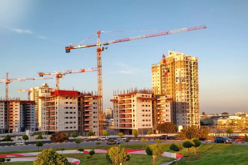 Potencial de valorização de um terreno em desenvolvimento.