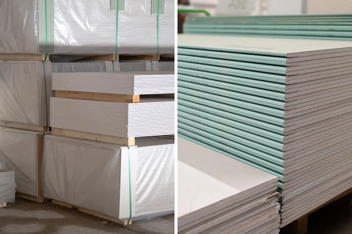 Drywall pode pegar chuva? Descubra as diferenças entre os tipos de placas. Foto: Reprodução / Canva Pro.