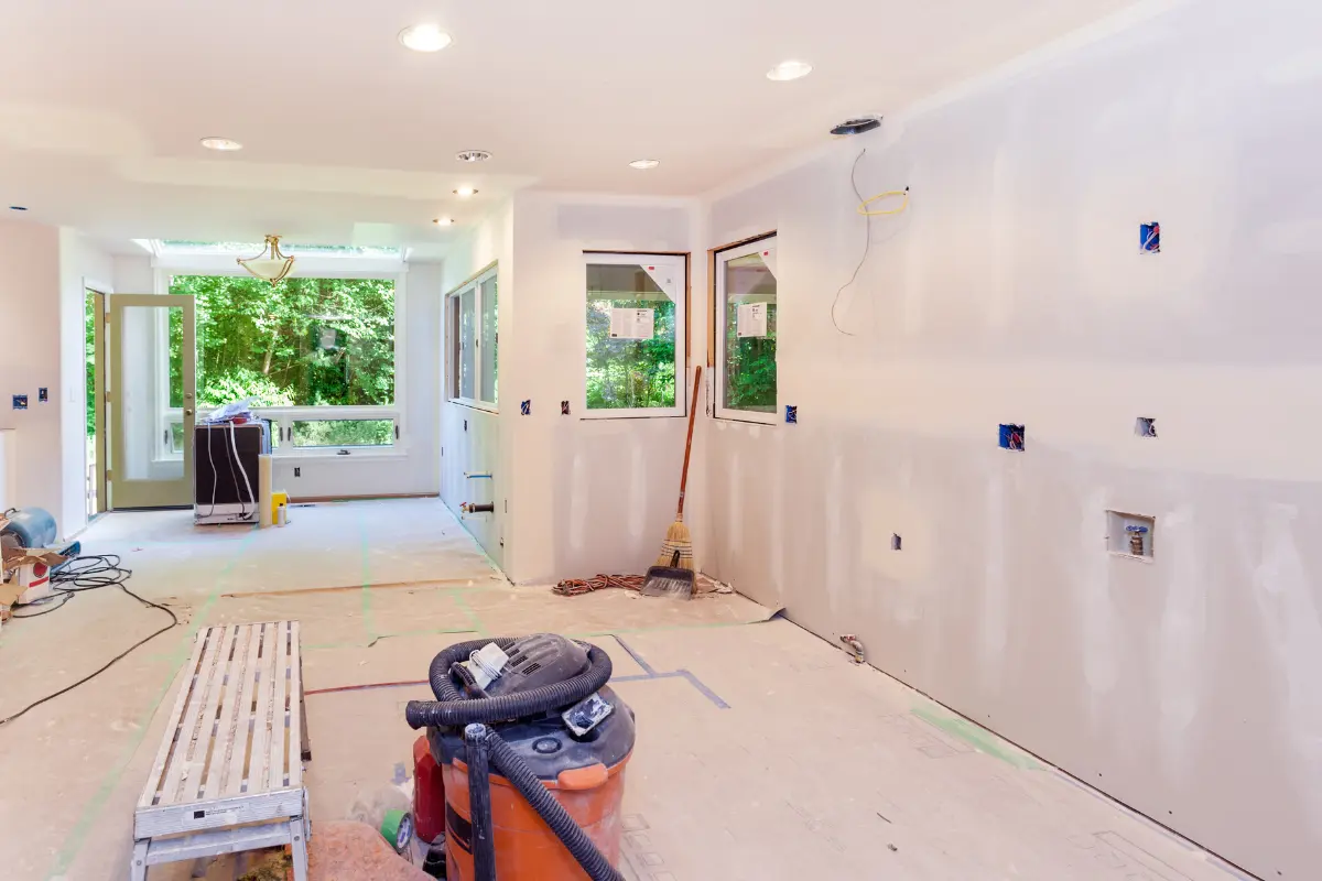 Drywall é resistente? Um drywall adequado garante segurança e longevidade na construção. Foto: Reprodução / Canva Pro.