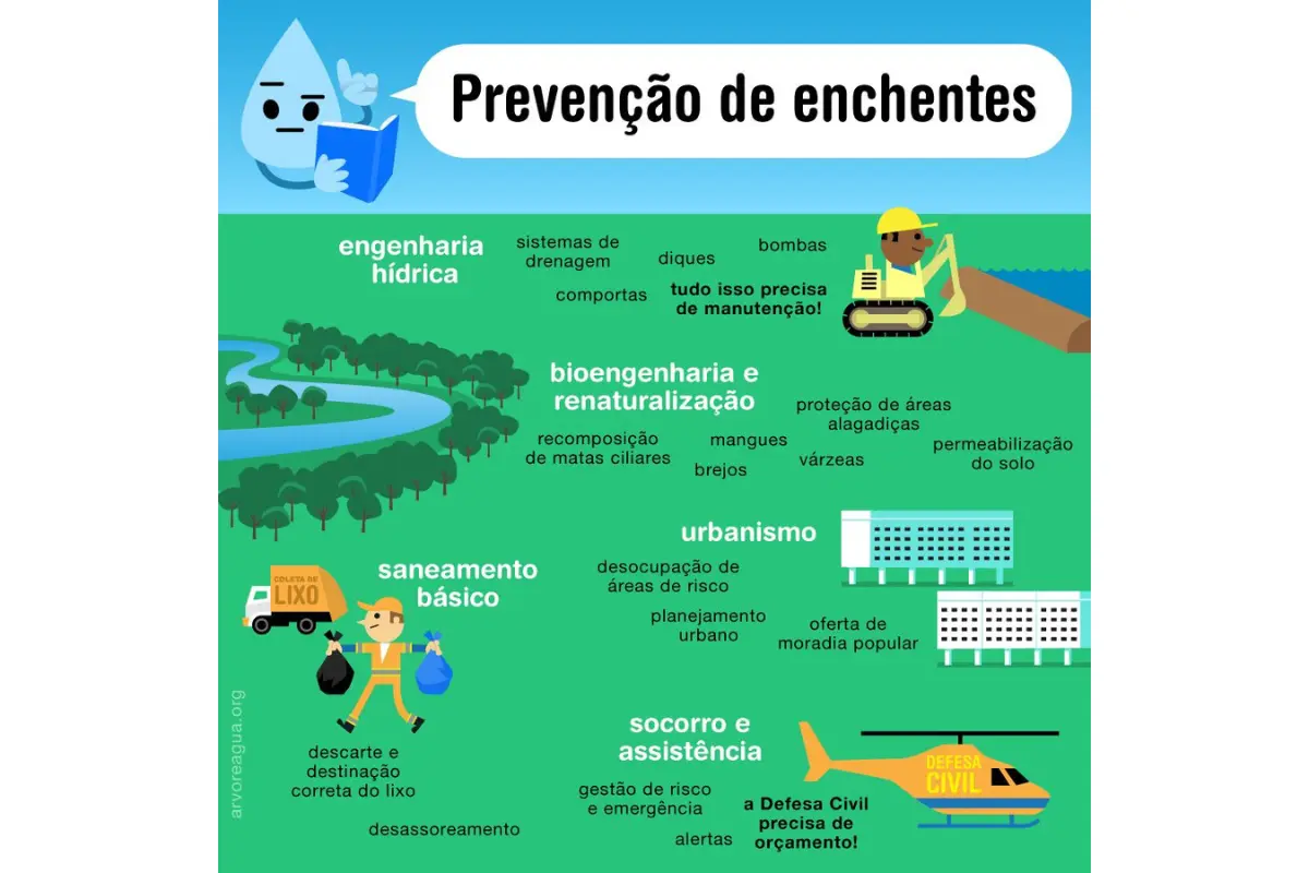 O Que Significa Lençol Freático Alto? Planos de prevenção. Créditos ao site arvoreagua . org!