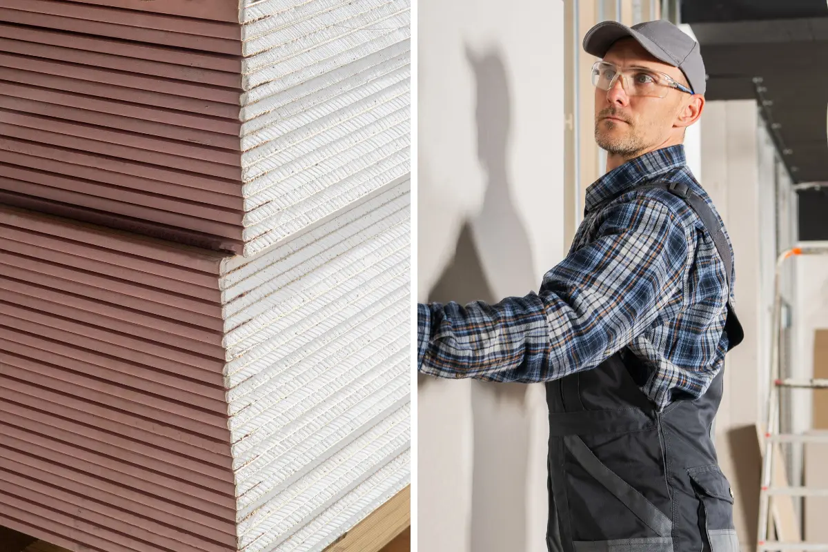 O drywall realmente não resiste a choques térmicos? Testes comprovam a resistência do drywall a variações extremas de temperatura. Foto: Reprodução / Canva Pro.