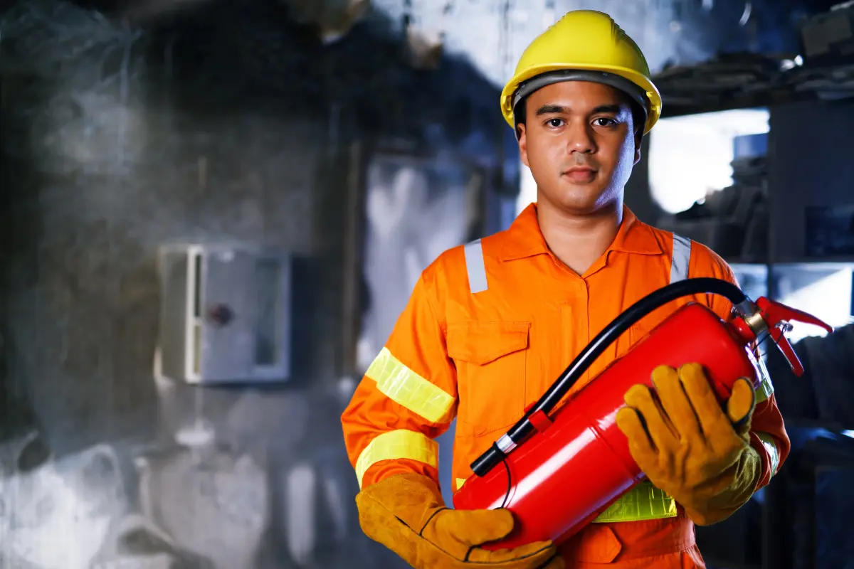 Entenda os diferentes níveis de resistência ao fogo e sua relevância na construção. Foto: Reprodução / Canva Pro.