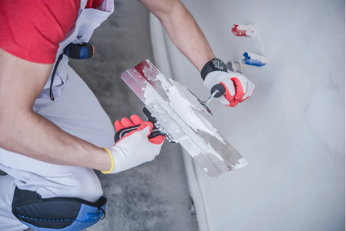 Por que infiltrações podem comprometer seu drywall? Drywall impermeabilizado. Foto: Reprodução / Canva Pro.