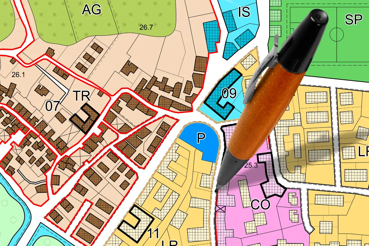 Pode construir prédio em qualquer bairro? Cidades brasileiras são divididas em zonas com diferentes permissões de uso do solo. Foto: Reprodução / Canva Pro.