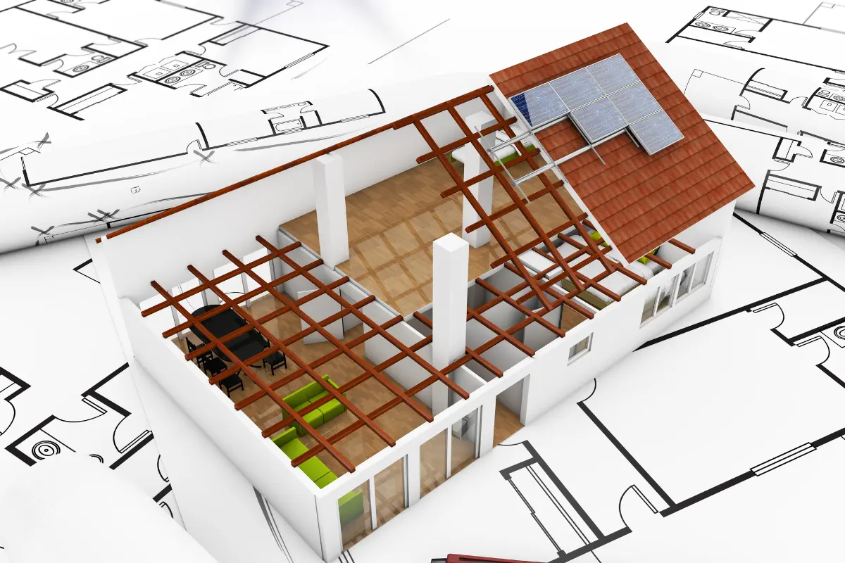 Tecnologia na limpeza de terrenos. Comparativo entre terreno real e sua malha tridimensional. Foto: Reprodução / Canva Pro.
