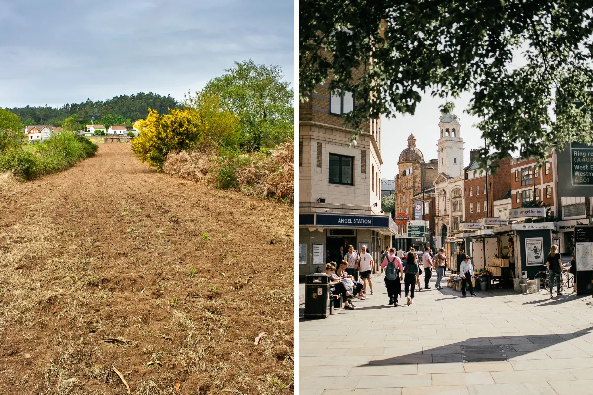 Saiba como usar o potencial de valorização com terreno comercial a seu favor. A valorização pode mudar completamente o cenário de um terreno. Foto: Reprodução / Canva Pro.