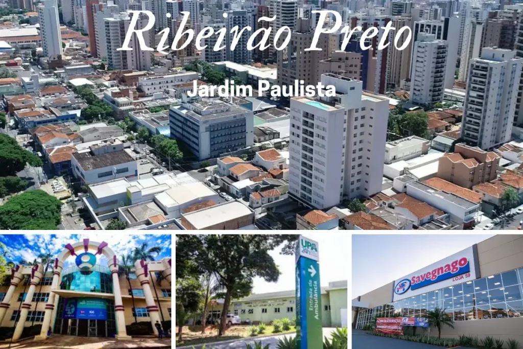 Por que morar no Jardim Paulista é viver no coração de Ribeirão Preto. Detalhe da placa que marca o bairro Jardim Paulista, em Ribeirão Preto. Foto: Reprodução / Canva Pro.